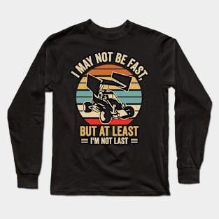 Sprint Car Dirt Track Racing Long Sleeve T-Shirt